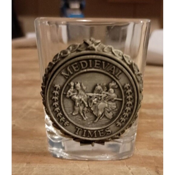 MEDIEVAL TIMES Shot Glass, Souvenir Shot Glasses, Shot Glass Collections,, #2 - Picture 1 of 1